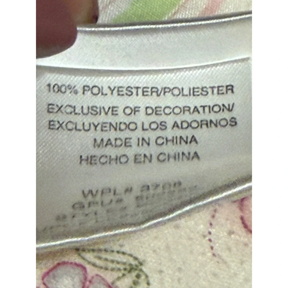 Baby Connection Pink Fleece Blanket Flower Butterfly Bee Gingham Trim BC3409G